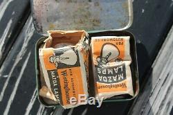 Original Ford motor co. Automobile Emergency kit tin box can accessory vintage