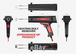 Portable 220V EU Plug Car Induction Ductor Magnetic Heater Bolt Remover Tool Gun