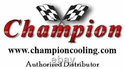 RC Champion 3 Row Radiator, 16 Fan, Shroud for 1957-1959 Ford Country Squire V8