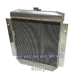 Radiator for Ford Customline V8 Engine 3.9L 4.2L 4.4L 4.8L 1954-1956 55 Aluminum