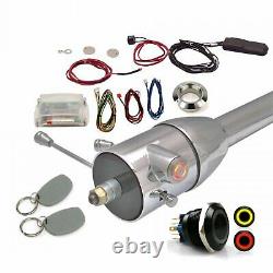 Red One-Touch RFID Engine Start Conversion Kit Fits GM Steering Column'67 & Up