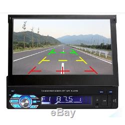 Single 1DIN 7'' HD Bluetooth Touch Screen Car Stereo Radio FM/MP5/MP3/USB/AUX