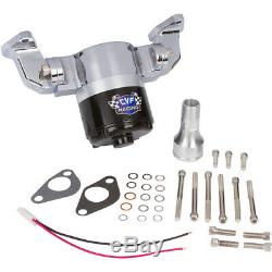 Small Block Ford 289 302 351W Electric Water Pump Chrome High Volume Flow SBF