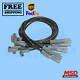 Spark Plug Wire Set Msd New For Ford Country Squire 87-1991