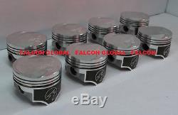 Speed Pro/TRW Ford/Mercury 351C Forged Coated Skirt Flat Top Pistons Set/8 +. 030