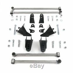 Stage 4 Coilover Triangulated Rear Suspension Four 4 Link Kit for 67-69 Camaro