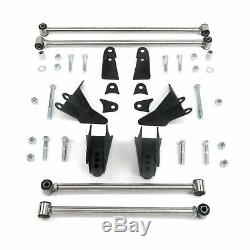 Stage 4 Coilover Triangulated Rear Suspension Four 4 Link Kit for 67-69 Camaro 1
