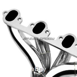 Stainless Shorty Hugger Header Exhaust Manifold For 429/460 Ford Bbc Big Block