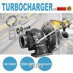 T04E T3/T4.48 TURBO TURBOCHARGER COMPRESSOR 300+HP With INTERNAL WASTEGATE V-BAND