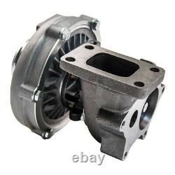 T04E T3/T4 TURBOCHARGER. 63 A/R 57 WithOil Line+Intercooler +Piping Pipe Kits
