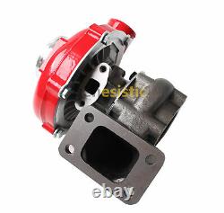 T04e T3/t4.63 A/r 57 Trim Red Housing Turbo Compressor 400+hp Boost Stage III