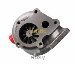 T04e T3/t4.63 A/r 57 Trim Red Housing Turbo Compressor 400+hp Boost Stage III