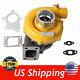 T04e T3/t4.63 A/r 57 Trim Yellow Turbocharger Compressor 400+hp Boost Stage Iii