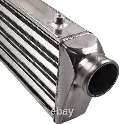T3/T4 T04E Universal Turbo 0.63 A/R WithOil Line+Intercooler +Piping Pipe Kits