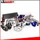 T3 T4 T04e Universal Turbo Charger Kit Stage Iii+wastegate+intercooler+piping