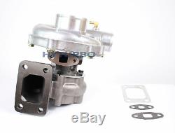 T3/t4 T04e. 63a/r Journal Turbo Charger Universal Upgrade 4 Bolt Inlet 5 Bolt Dp