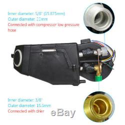 Underdash Auto Car AC Evaporator 12V Heat & Cool Air Conditioner Compressor Kit