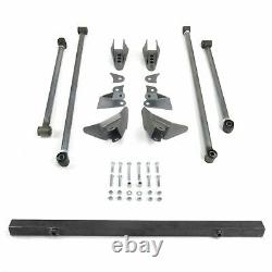 Universal Triangulated Rear 4-link & Crossmember with Upper Shock Mount Fits QA1 V