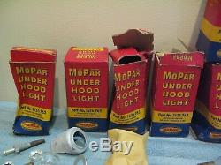 VINTAGE NOS MOPAR AUTOMOTIVE & TRUCK UNDER HOOD LIGHT ACCESSORY #1626-763 With BOX