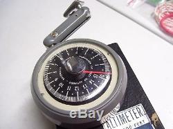 Vintage 50s nos Airguide dash altimeter gauge gm ford chevy rat rod pontiac nash