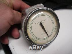 Vintage 60s TAYLOR Altitude meter gauge auto service dial gm street rat hot rod