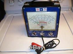 Vintage 70s DELCO Engine tune-up tester meter auto service gm street rat hot rod