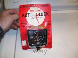 Vintage 70s nos Airguide auto CLOCK time dash service Ford gm chevy Hot rat rod
