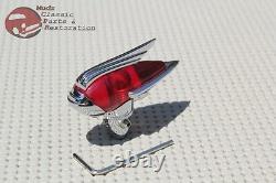 Vintage Classic Custom Car Truck Fender Guide Style Red Antenna Topper Hot Rod