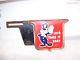 Vintage Ford Lets Take It Easy License Plate Topper Gas Oil Advertising Promo