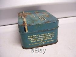 Vintage Ford nos original Emergency bulb Fuse kit tin box auto tool kit promo