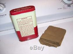 Vintage Ford original accessories cloth holder can auto kit parts wax tool 60s