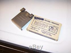 Vintage nos 1940s Firestone Visor tissues oil gas gm ford chevy rat rod pontiac