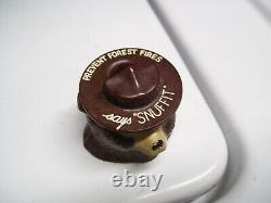 Vintage nos 70s Smokey Bear Prevent Forest Fires Snuffit auto gm street rat rod