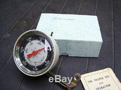 Vintage rare 1950' s Swift auto altimeter gauge barometer auto accessory part