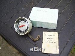 Vintage rare 1950' s Swift auto altimeter gauge barometer auto accessory part