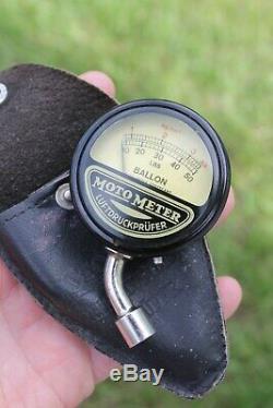 Vtg Accessory Tire tool with pouch air tester GM Ford Chevy Dodge auto