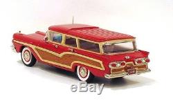 Wmce 1958 Ford Country Squire Wagon Red Wmce 41