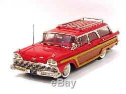 Wmce 1959 Ford Country Squire Wagon Premium Edition Red Wmce 2
